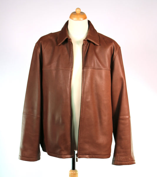 Brown Leather Jacket Various