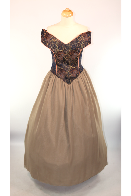 Brown Victorian Dress