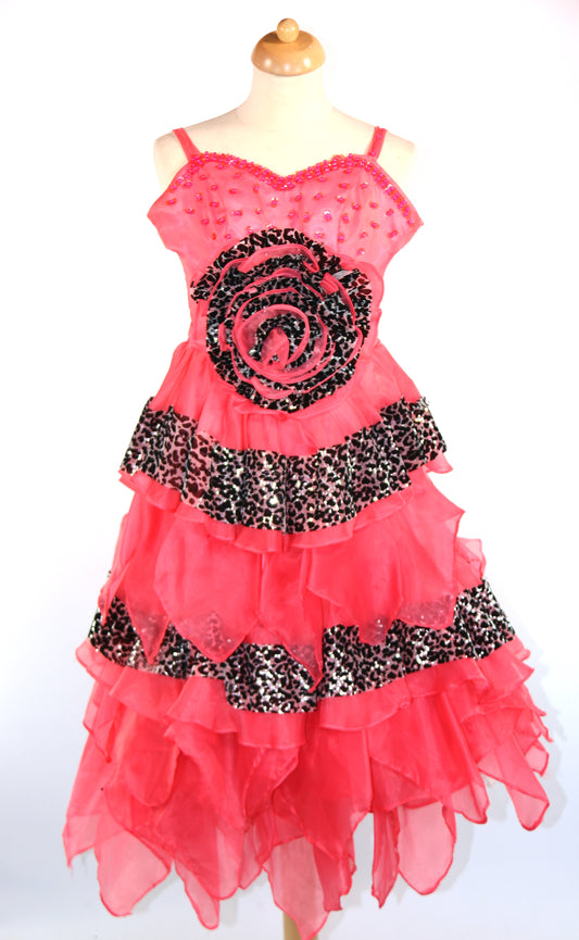 Buffy Black Pink Dress