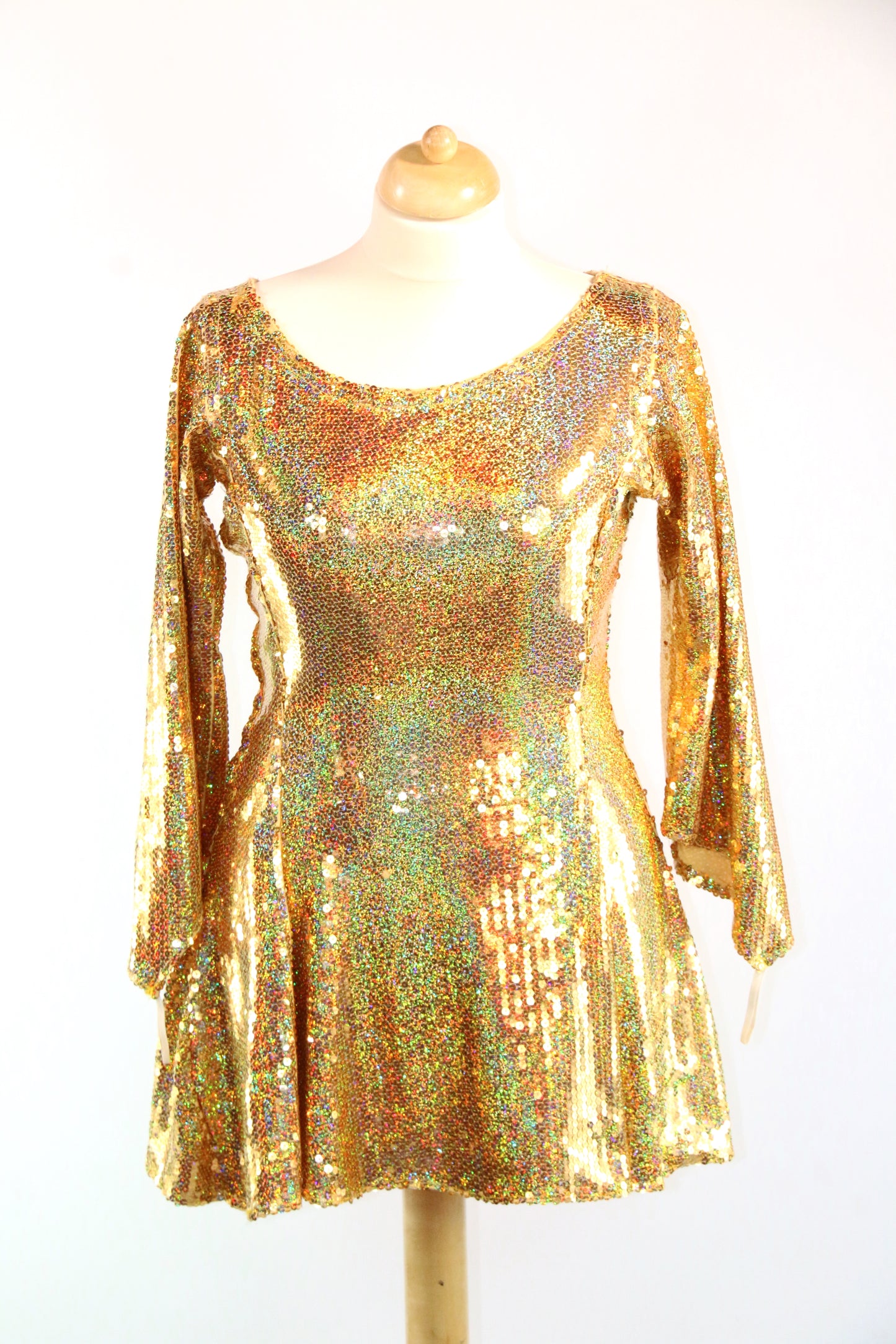 Character Tap Dress Gold Mix
