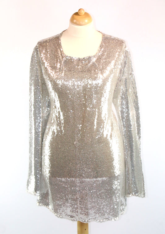 Character Tap Dress Silver