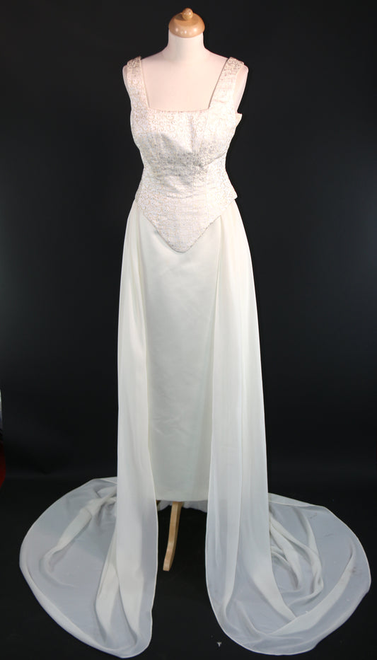 Cream Two Piece Celtic Dress