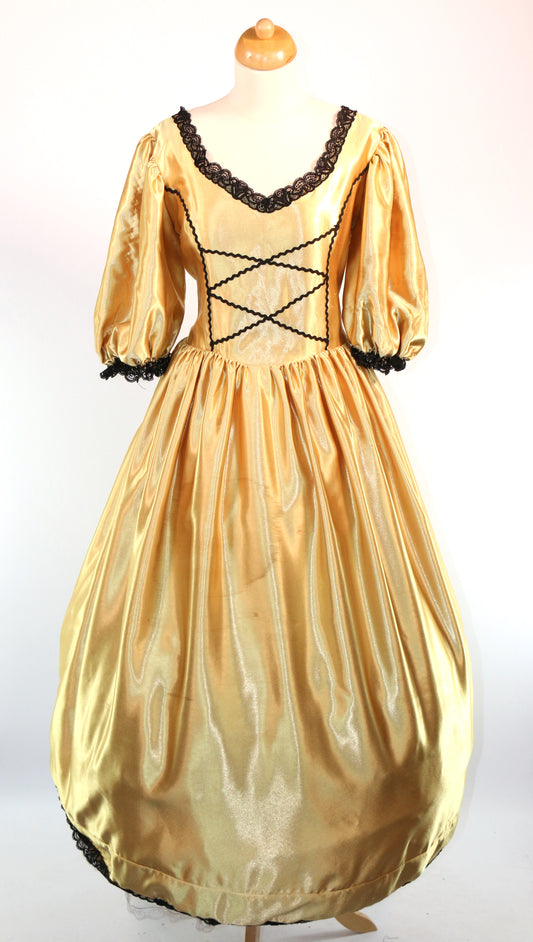Gold Black Ensemble Gavotte Ballgown