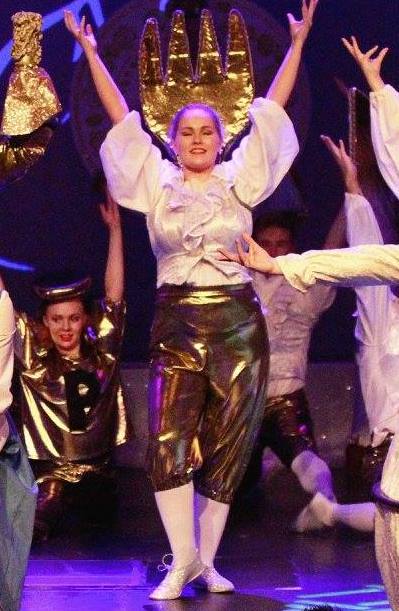 Gold Satin Trousers/Britches