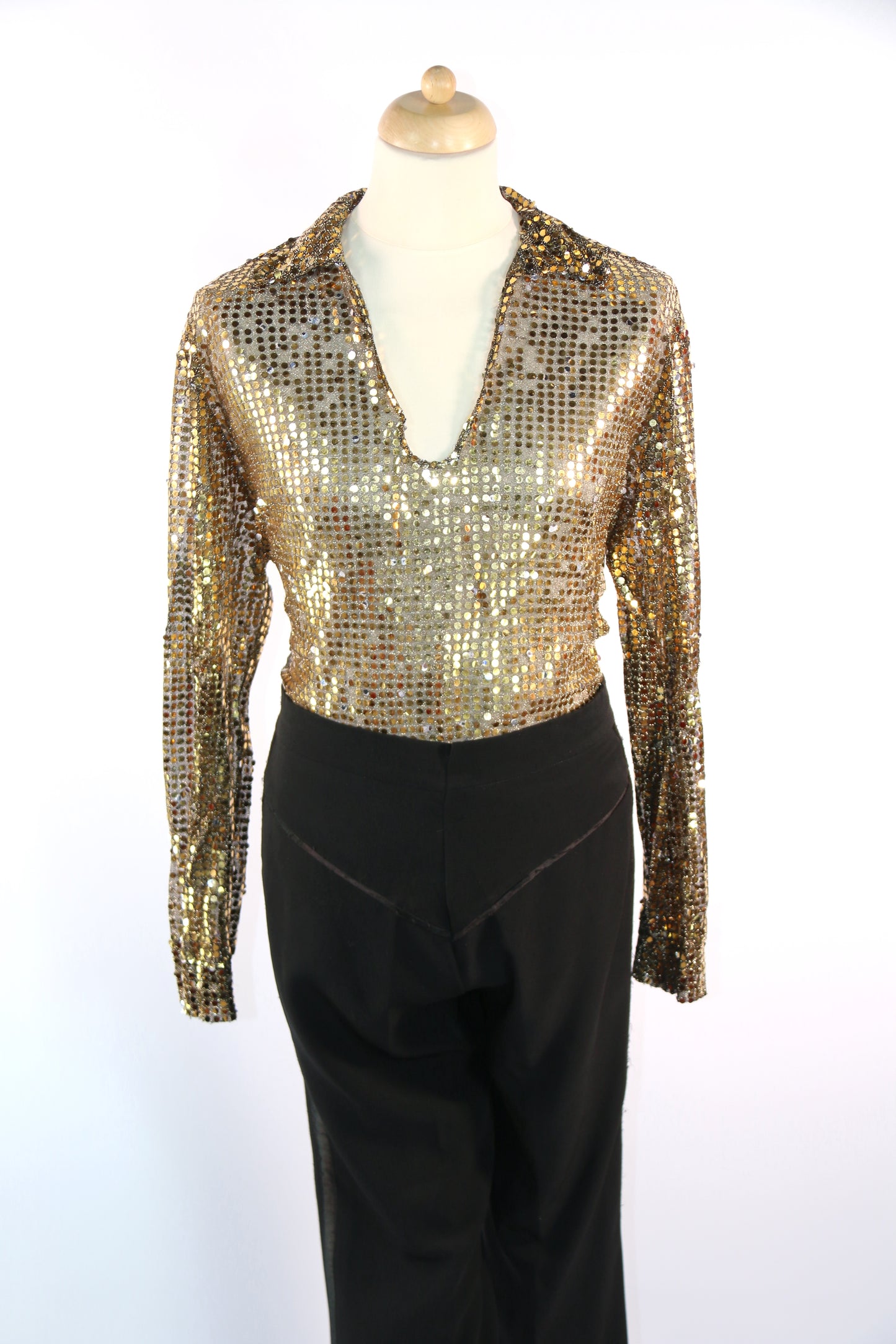 Sequin Shirt Men Various