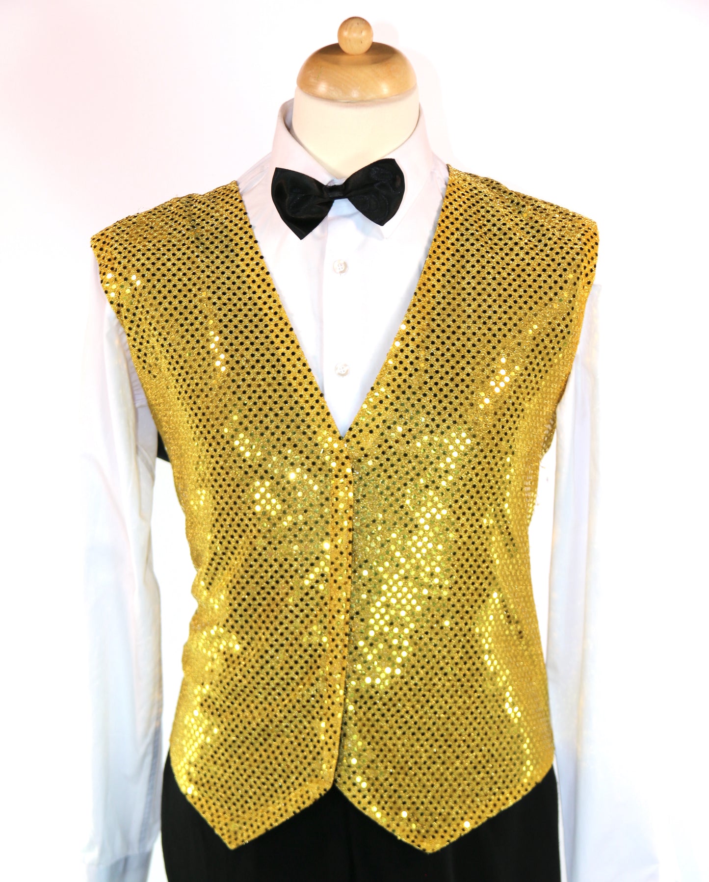 Gold Sequin Waistcoat Various