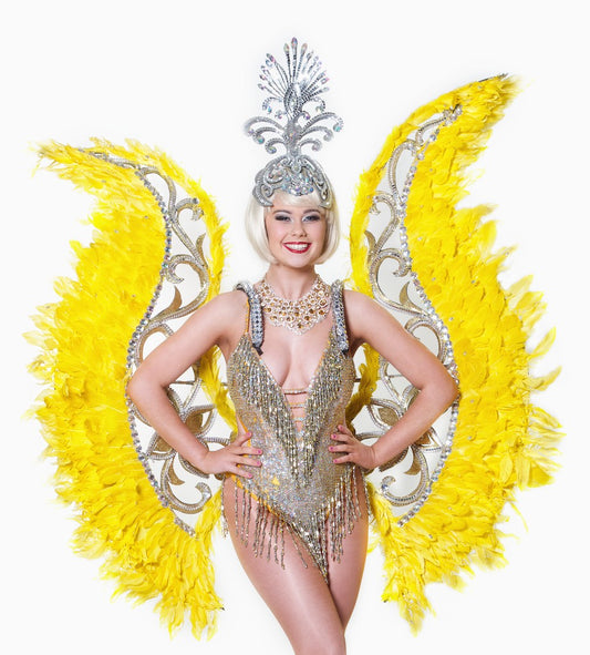 Gold Showgirl Leotards Deluxe