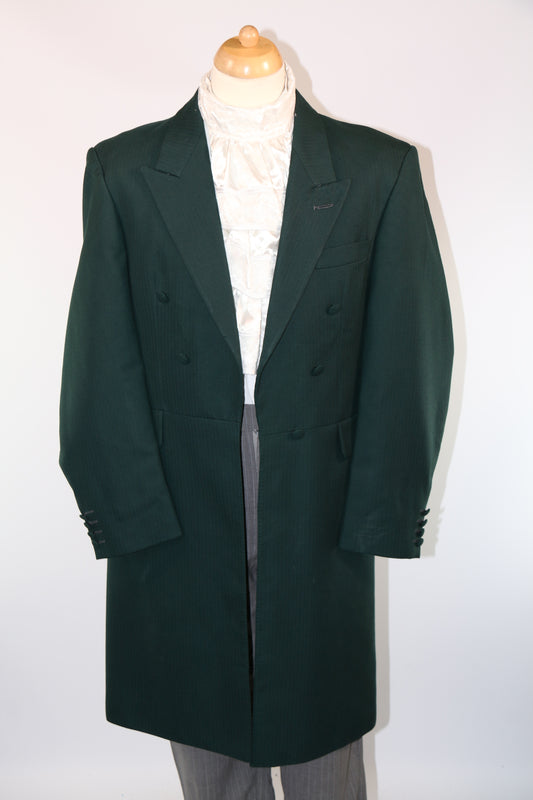 Bottle Green Period Frock Coat