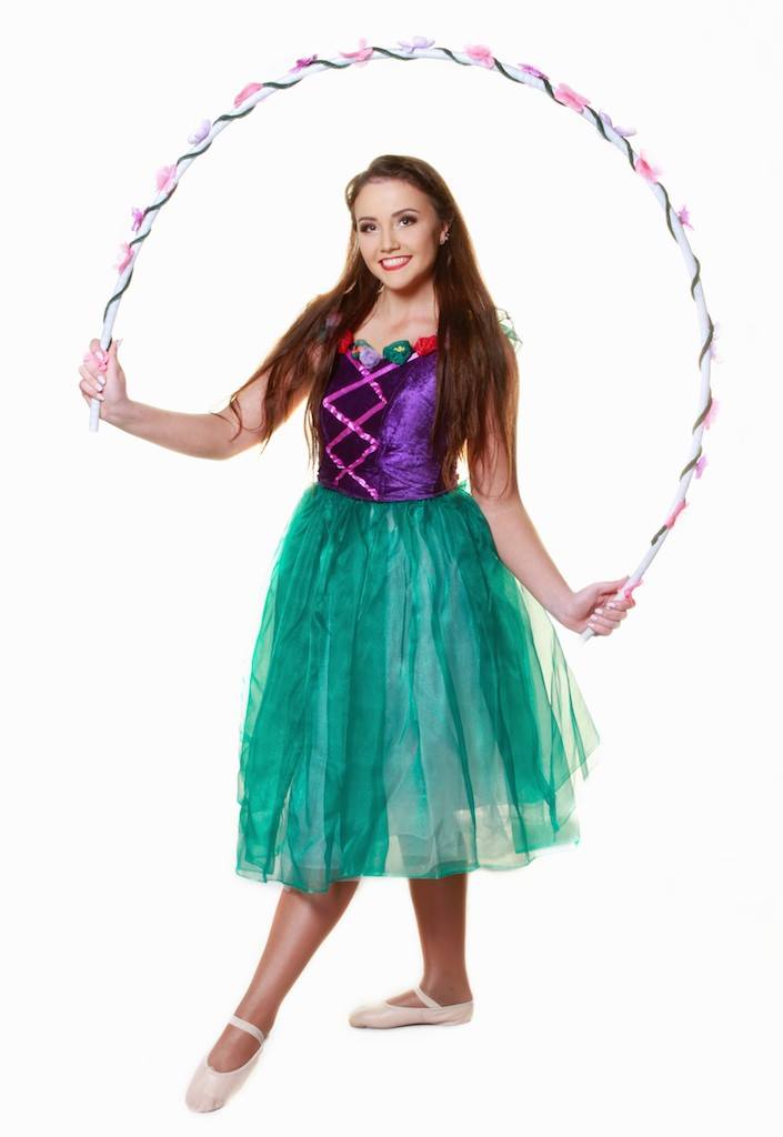 Purple Corset With Green Romantic Ballet Skirt Il Muto
