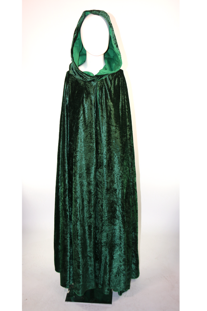Velvet Hooded Deluxe Cape