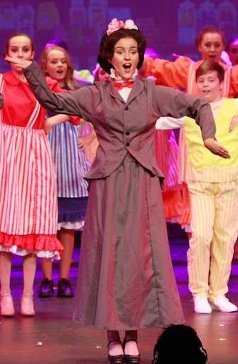 Grey Mary Poppins Suit