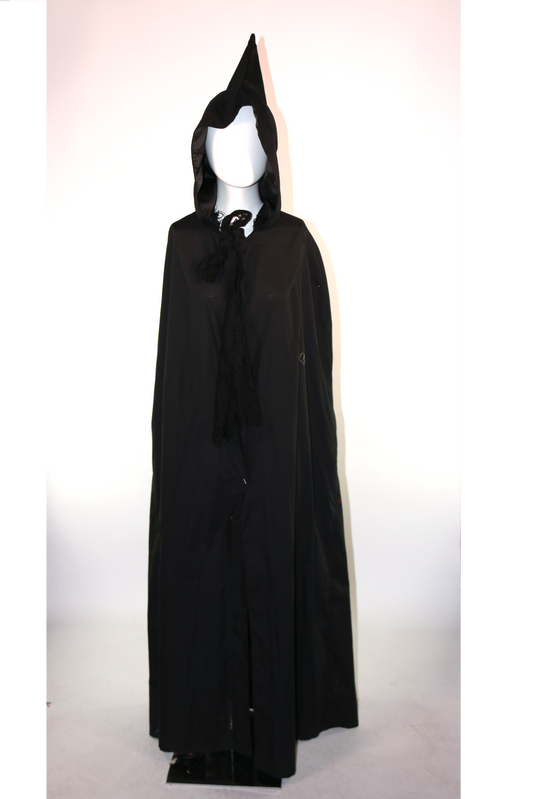 Black Hooded Capes Various