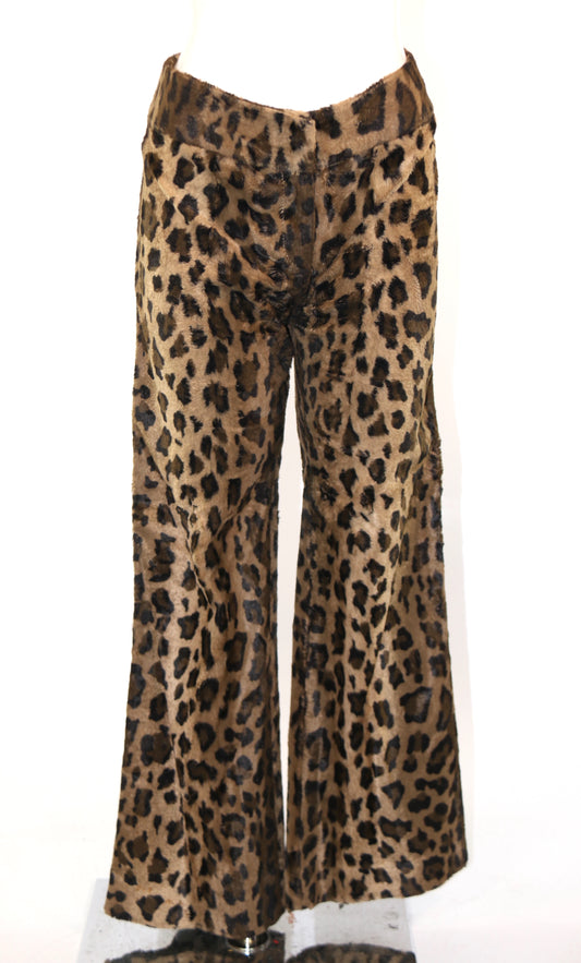 Leopard Print Trousers