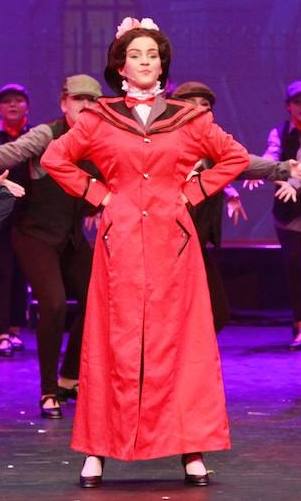 Mary Poppins Red Iconic Coat