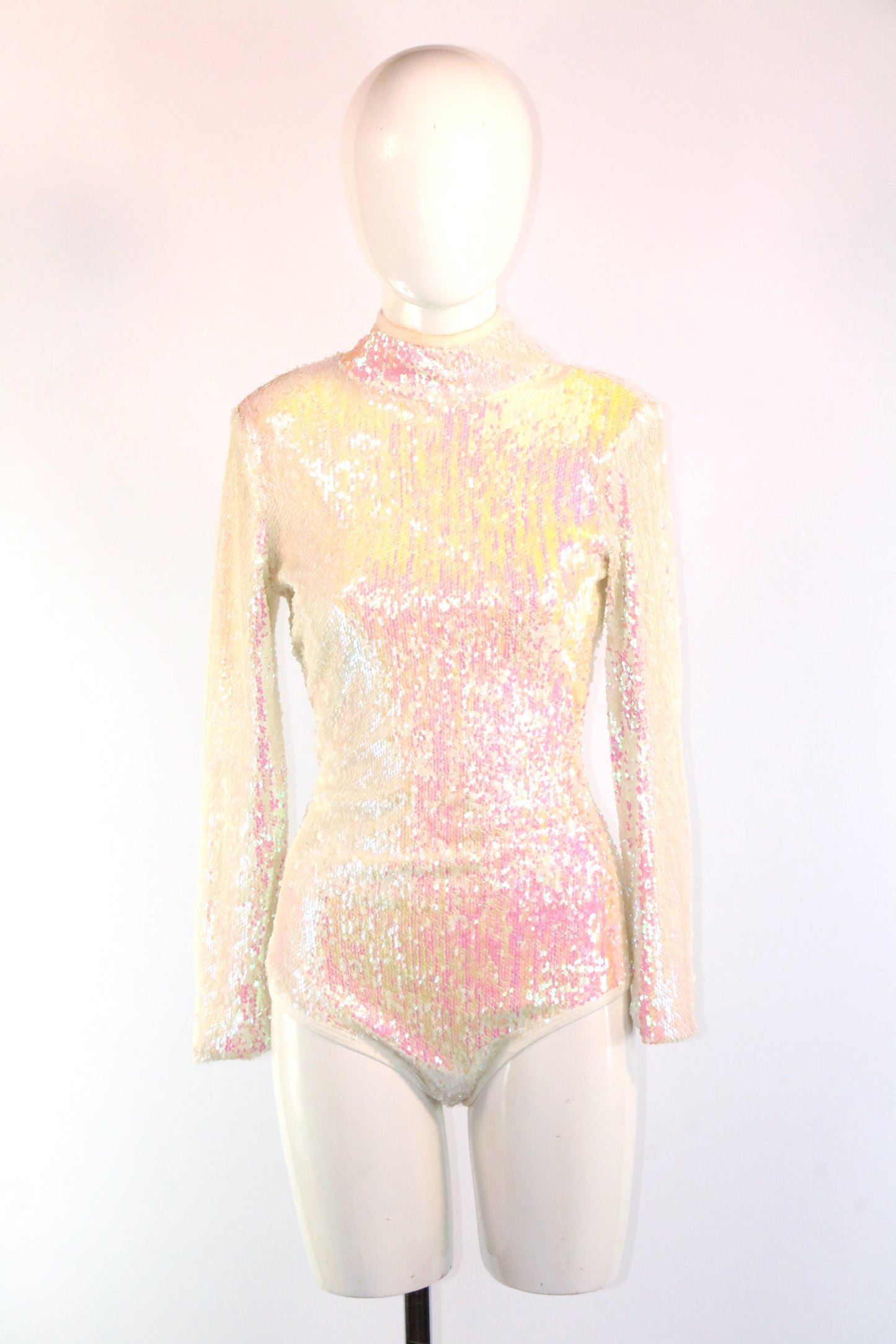 Mother Of Pearl Long Sleeve Show Leotard