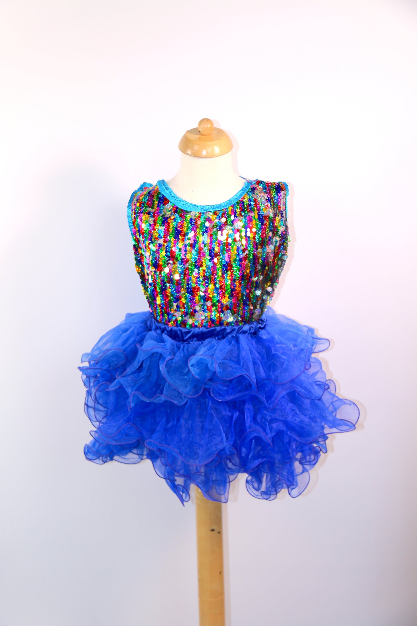 Multi Sequin Junior Vest Top