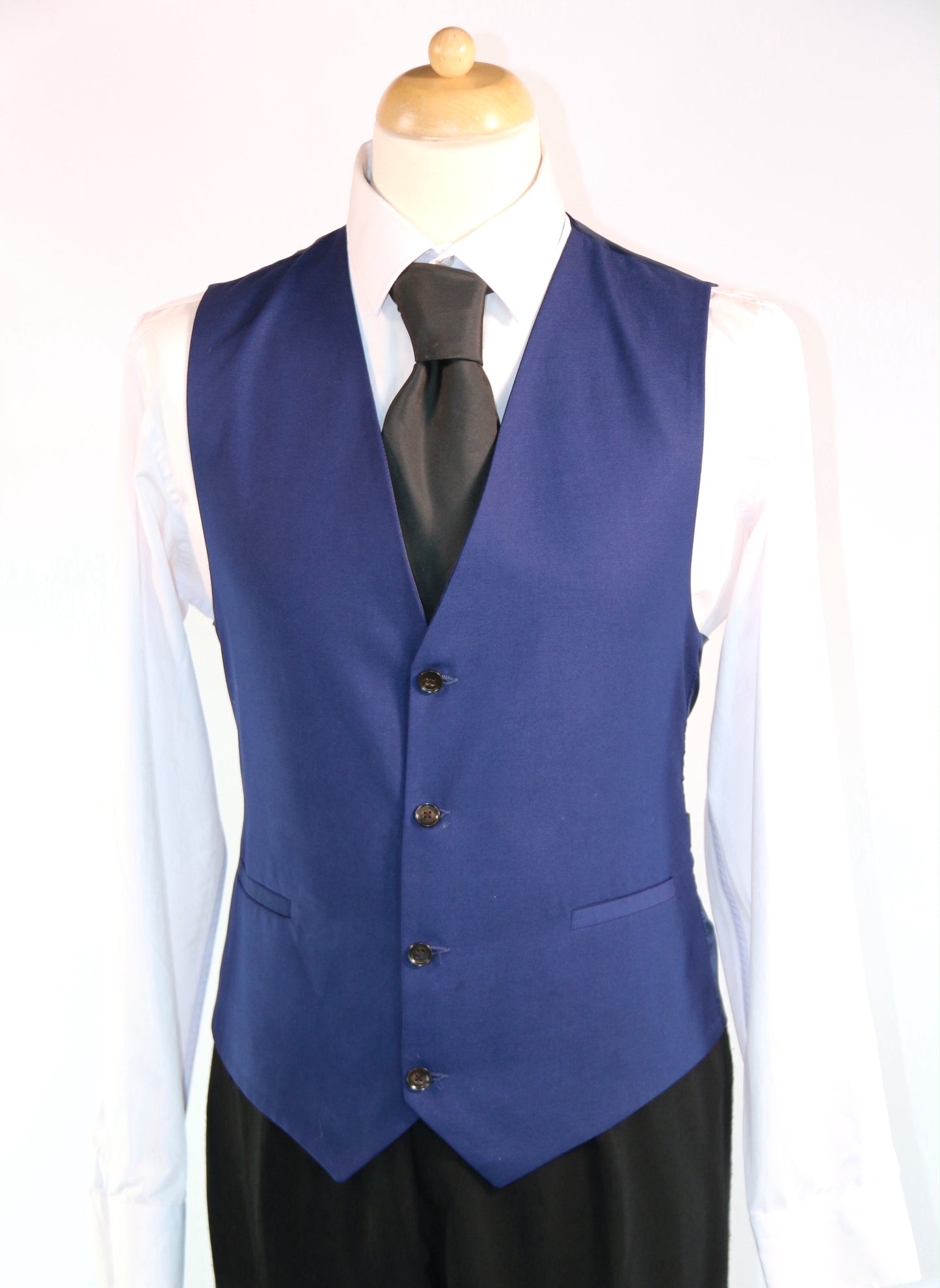 Navy Mix Waistcoat