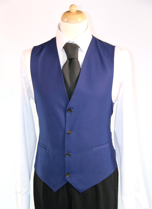 Navy Mix Waistcoat