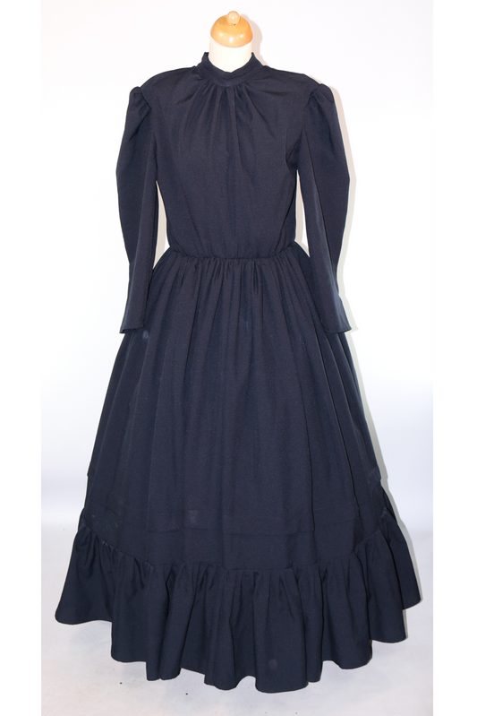 Navy Victorian Dress