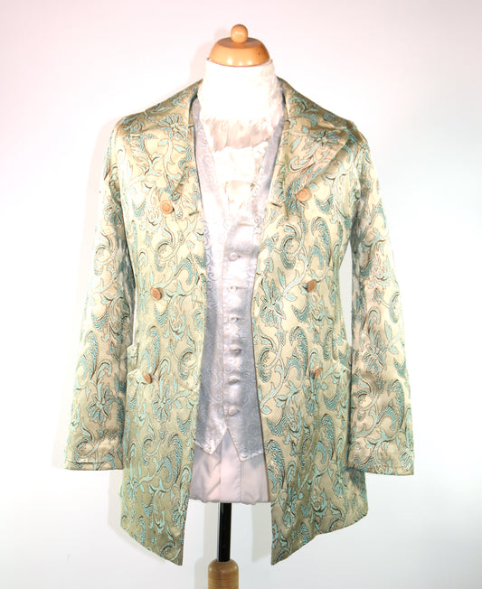 Paisley Period Frock Coat