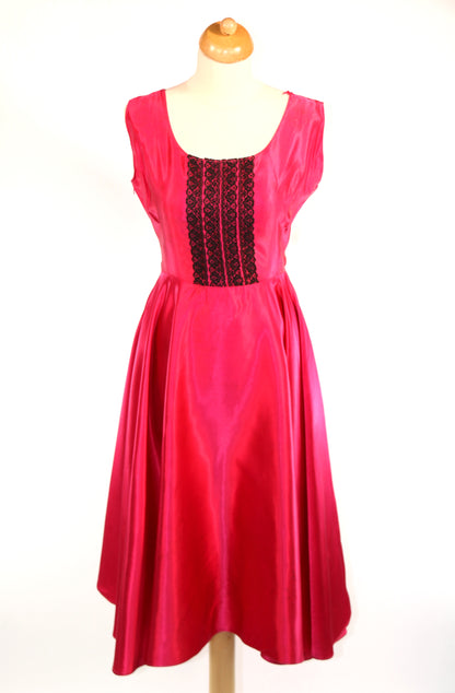 Pink/Black Madame Can Can Dress