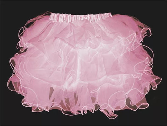 Pink Puffball Skirt