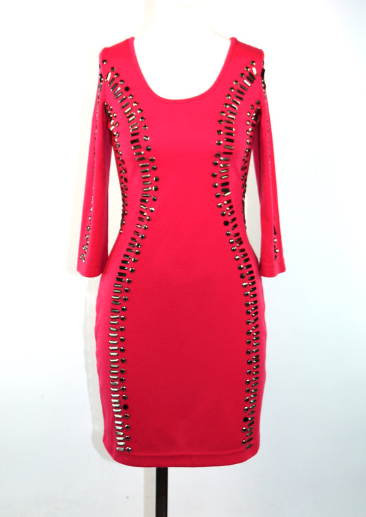 Pink Studded Dress
