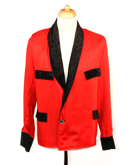 Red Cotton Jerseyboy Jackets