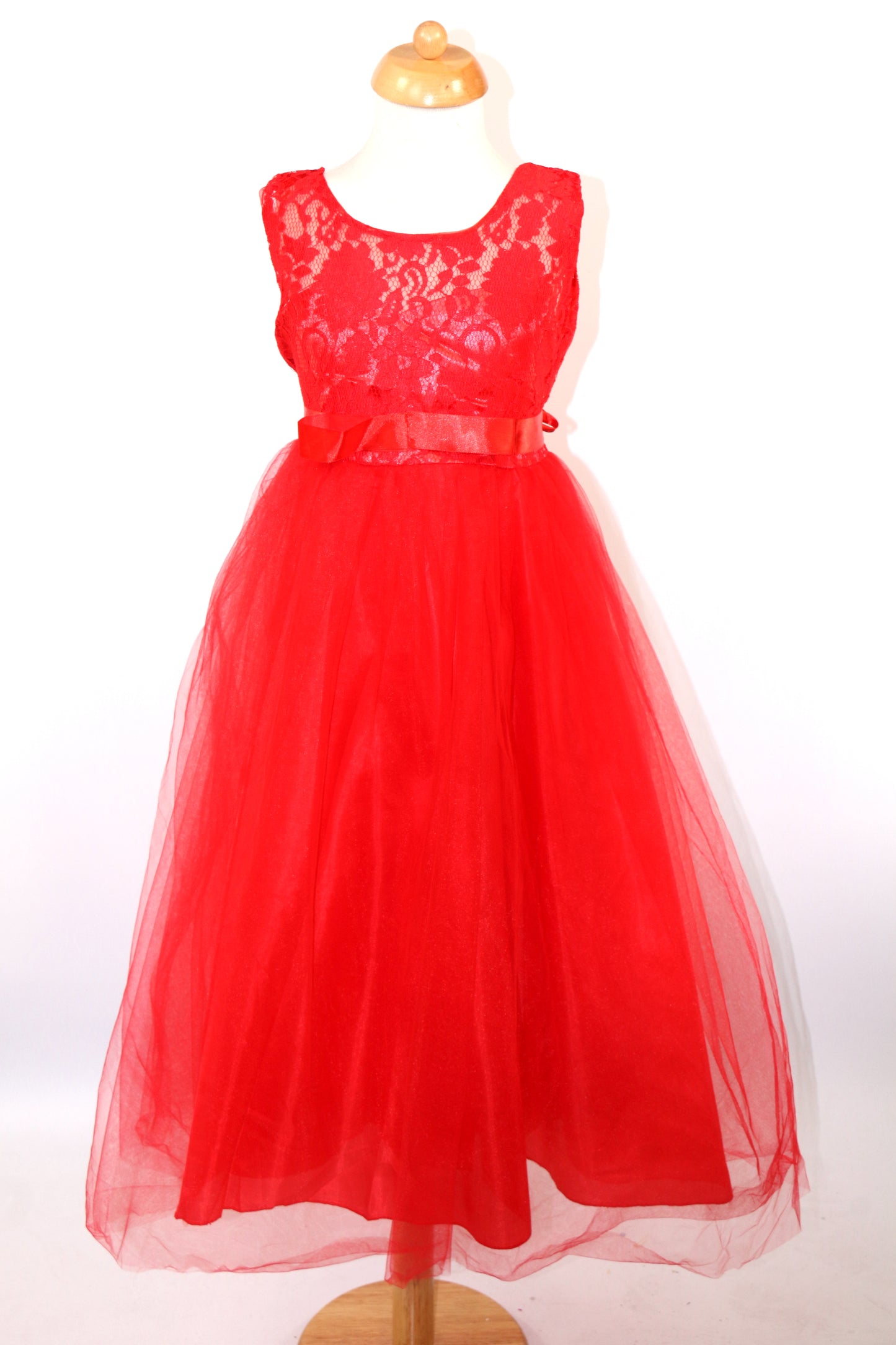 Red Ensemble Walkdown Junior Dress