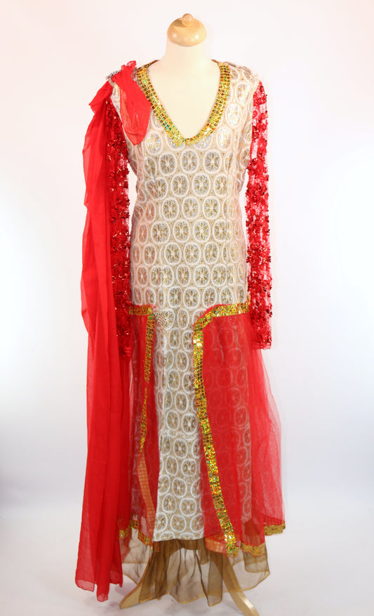 Red Dame Dress