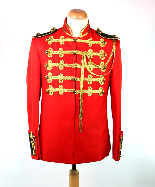 Red Gold Uniform Jacket
