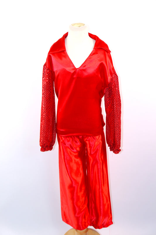 Red Junior Trousers