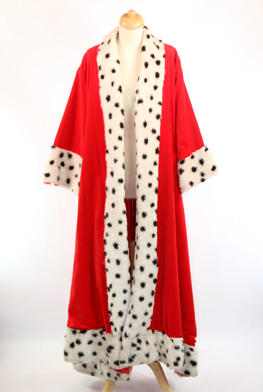 Red King Ermine Robe Panto Deluxe