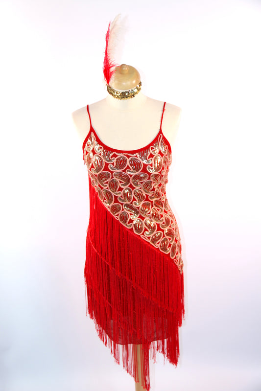 Red Leafdrop Flapper