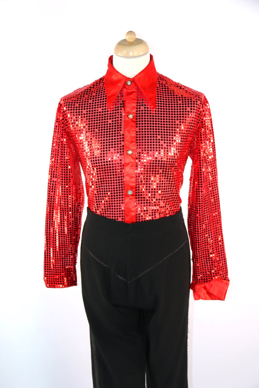 Sequin Shirt Men Various