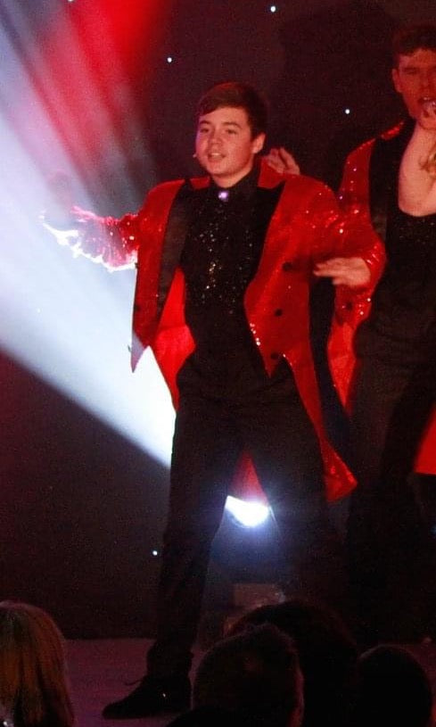Red Sequin Tailcoat