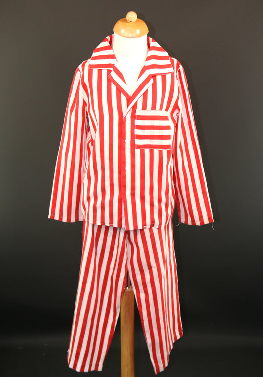 Red White Stripe Pyjamas John Michael