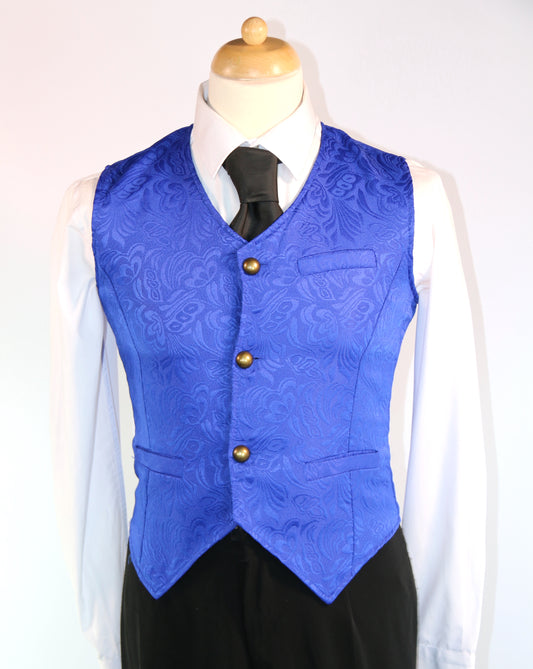 Royal Blue Court Waistcoat