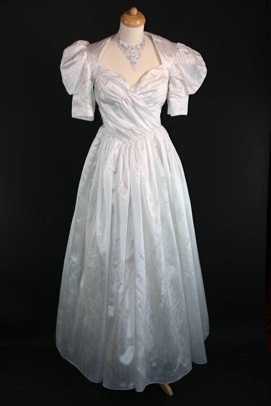 Ruche Boddess Wedding  Dress