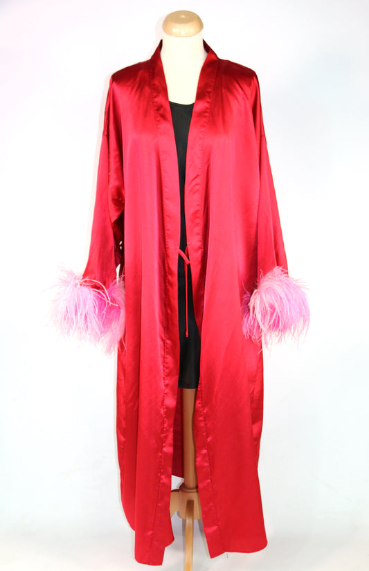 Satin Dressing Gown Various