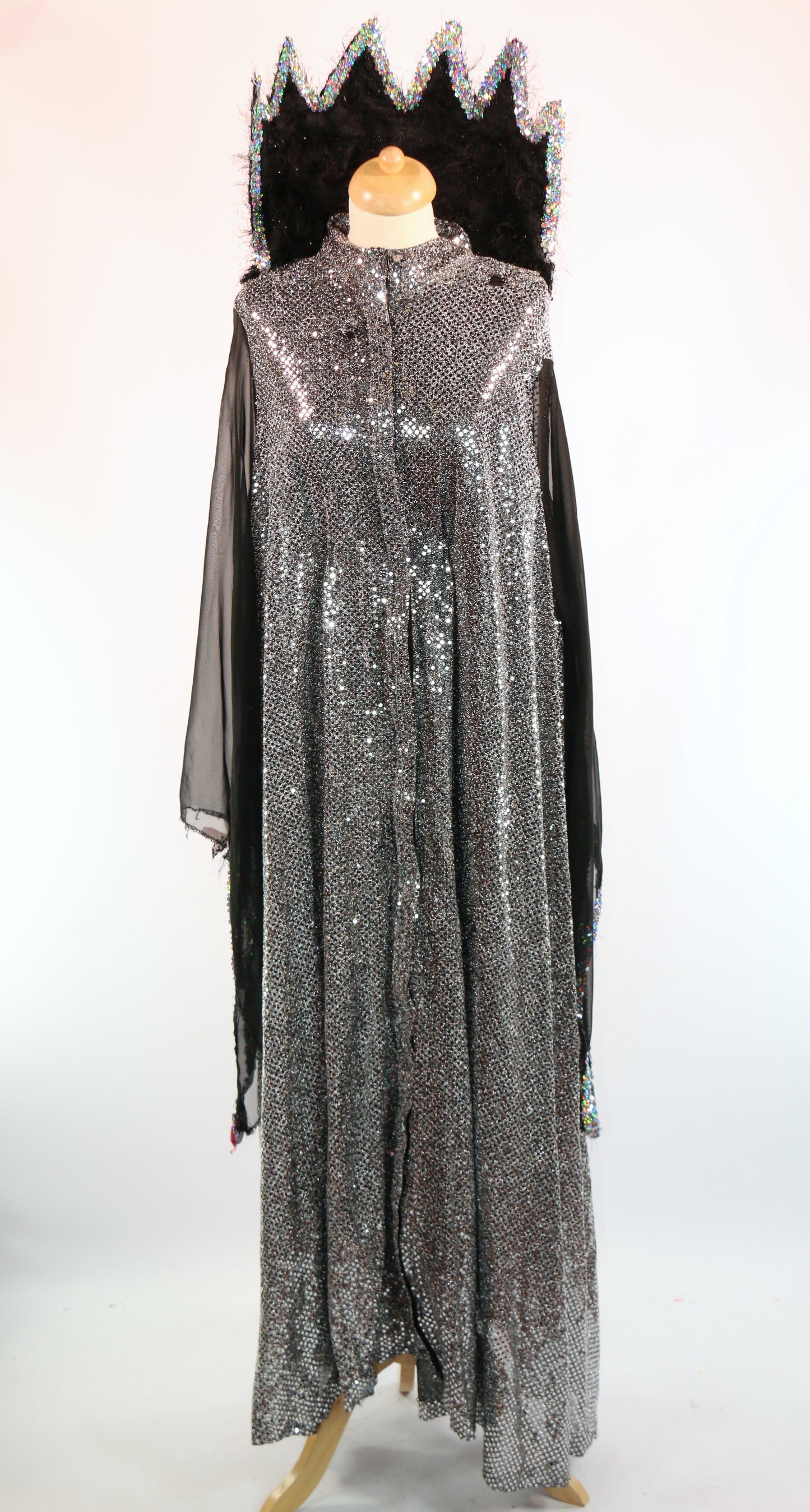 Silver Black Evil Queen Panto Deluxe