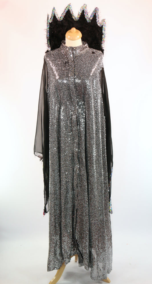 Silver Black Evil Queen Panto Deluxe
