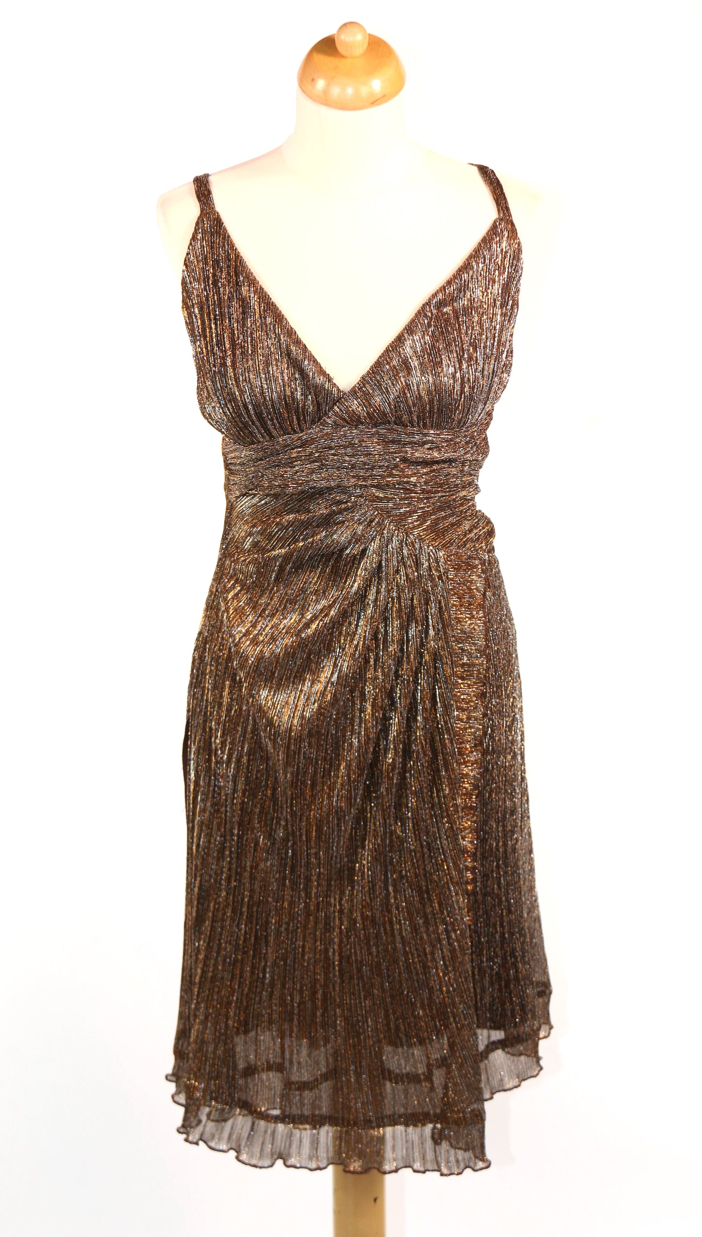 Spaghetti Strap Sequin Disco Dress Various