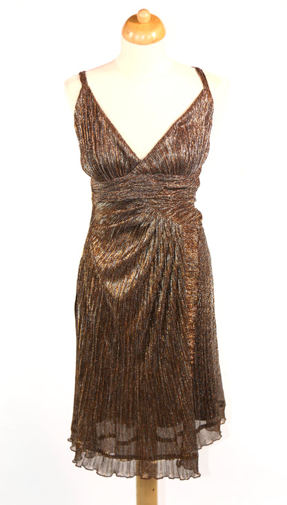 Spaghetti Strap Sequin Disco Dress Various