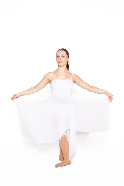 White Chiffon Lyrical Dress
