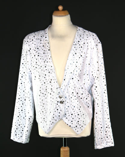 White Silver 42Nd Street Box Jackets
