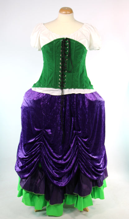 Velvet Renaissance Overskirts Deluxe