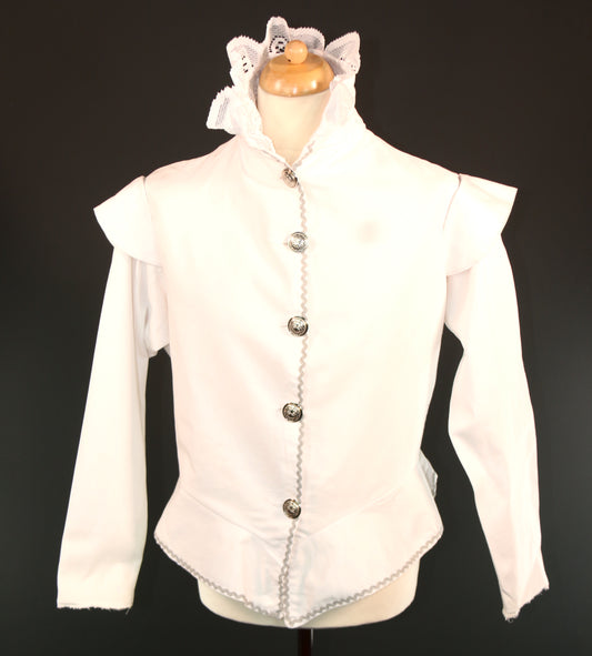 White Frill Jacobean Ghost Jacket