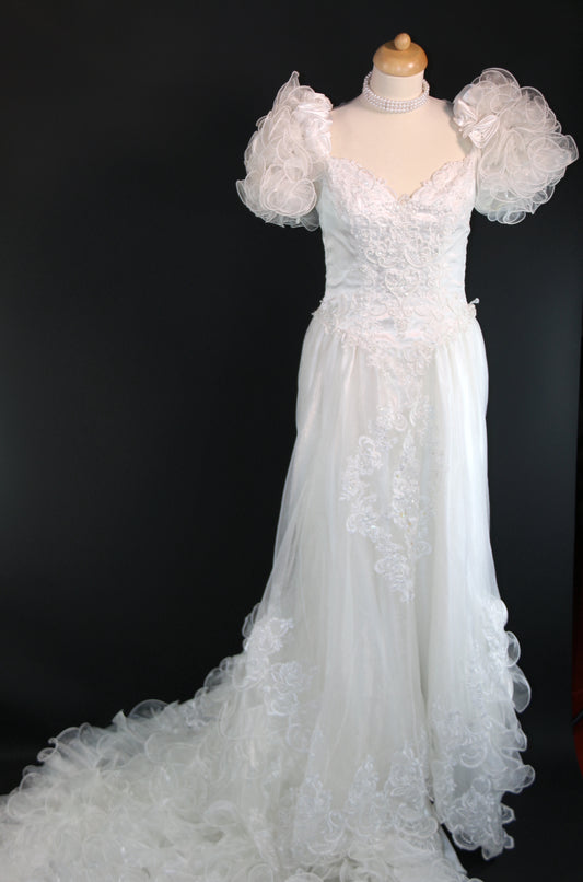 White Princess Paula Wedding Dress