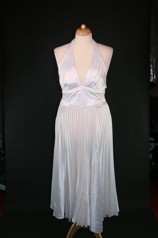 White Marilyn Classic Dresses